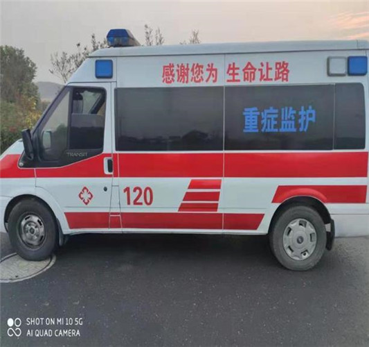 册亨救护车出租服务案例3