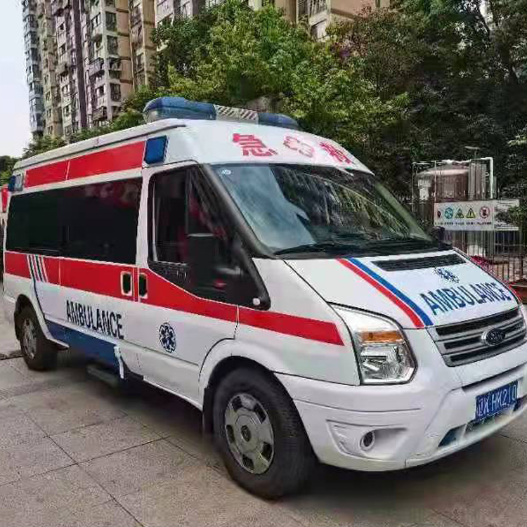 册亨长途救护车护送病人返乡